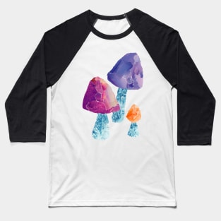 Whimsical Mushroom magic Baseball T-Shirt
